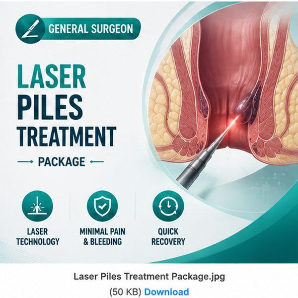 Laser Piles Treatment Package